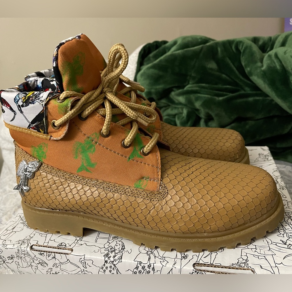 Designer × Streetwear × Timberland x Fishingforscale - Sea Biscuit Boots